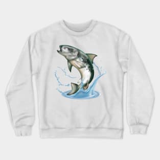 fish Crewneck Sweatshirt